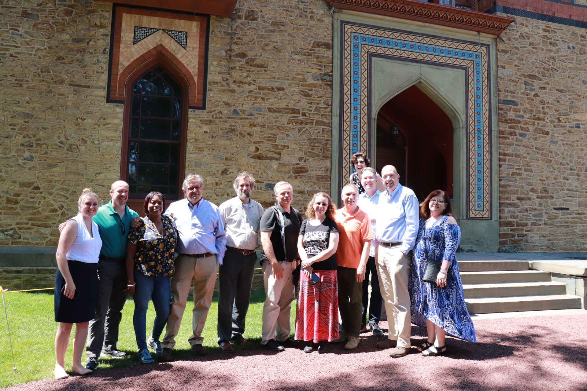 Today MANY board and staff traveled to Olana State Historic Site for our June meeting. What an incredible place to meet as we work to better serve #nysmuseums and strengthen our organization. 